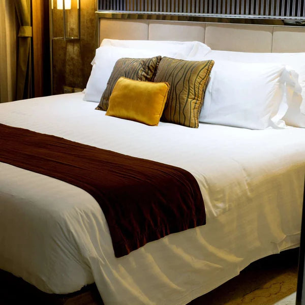 100% Egyptian Cotton 800 Thread Count Flat Bed Sheets - White
