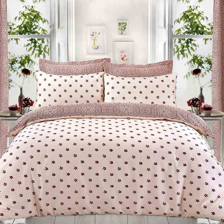 100% Egyptian cotton red duvet cover set