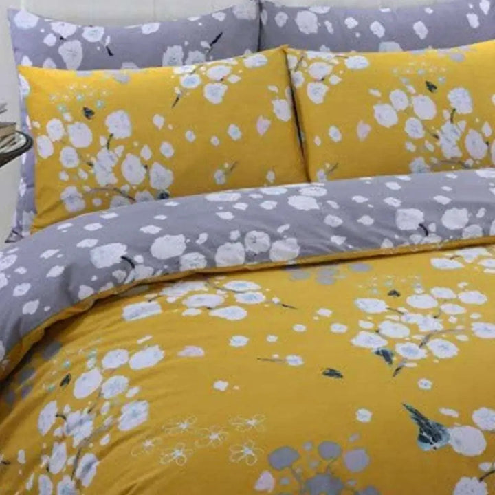 100% organic cotton blossom duvet cover set
