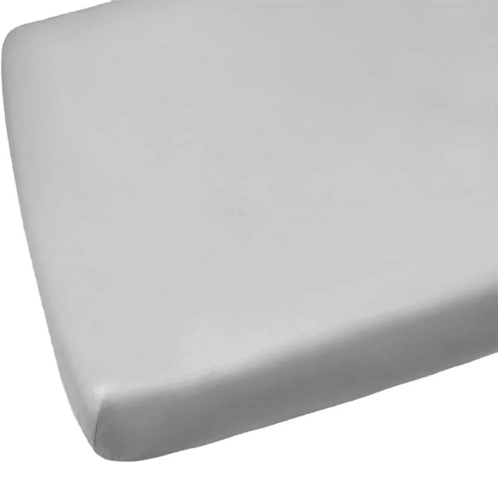 100% Egyptian Cotton Cot Sheets in Silver