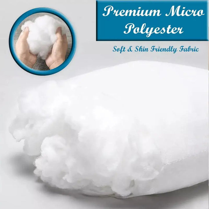 Cushion Inserts Inner Hollowfibre Fillers Pads Plump for Sofa Bed Chair All Size DTEX HOMES