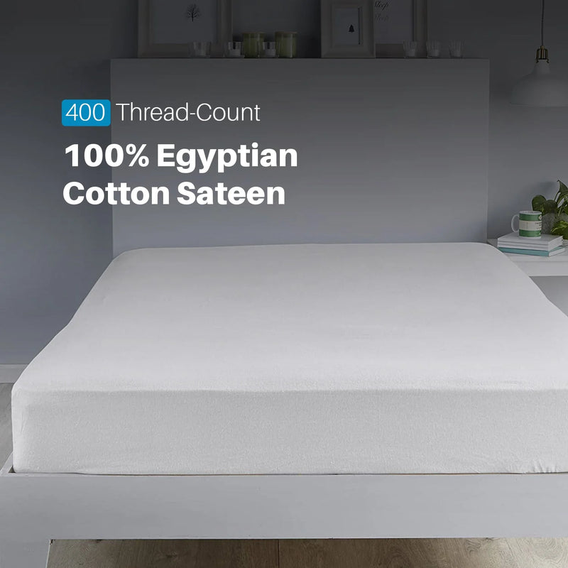 400 thread count egyptian cotton white sheets