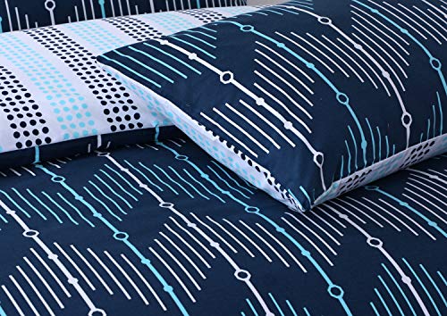 duvet Zig zag Blue