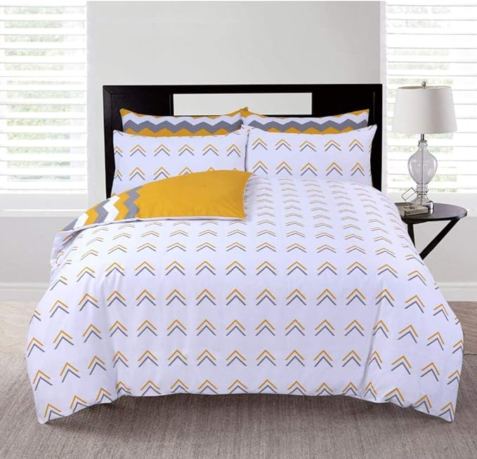 Honey Mustard Duvet Quilt Cover Set