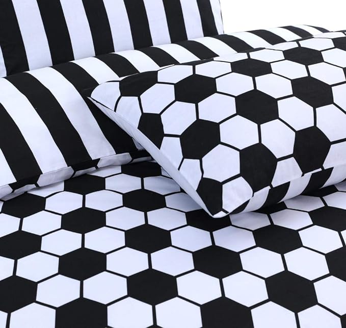 Hexagon Print Duvet Quilt Cover Set