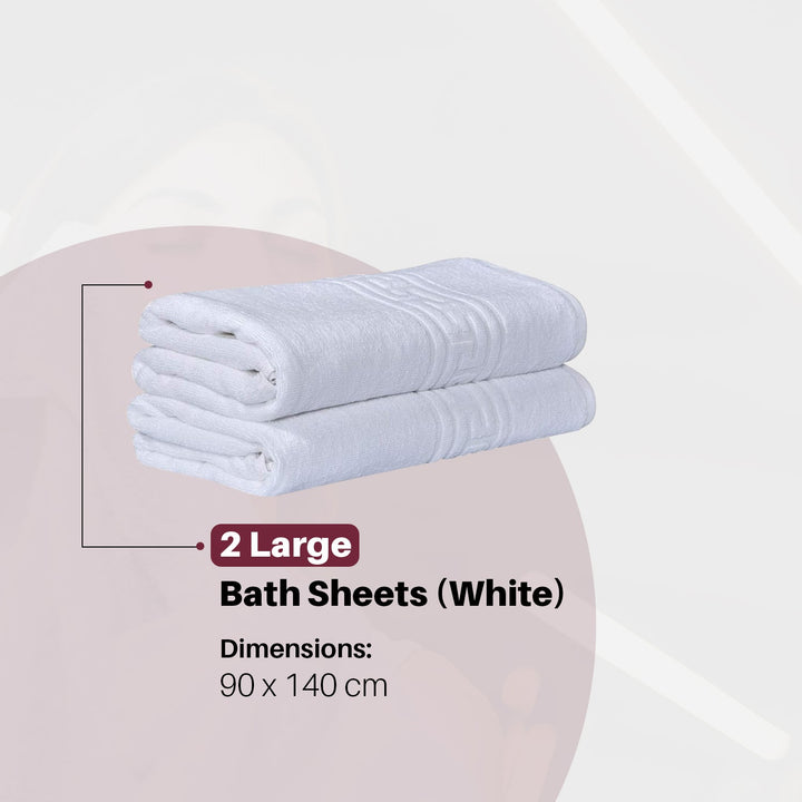 2 Piece Large Bath Sheets DTEX HOMES