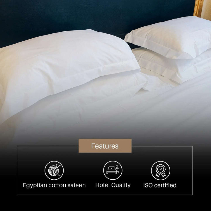 800 thread count 100% cotton fitted sheet extra deep 40cm