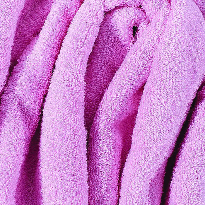 Kids Hooded Bath Towels in Pink