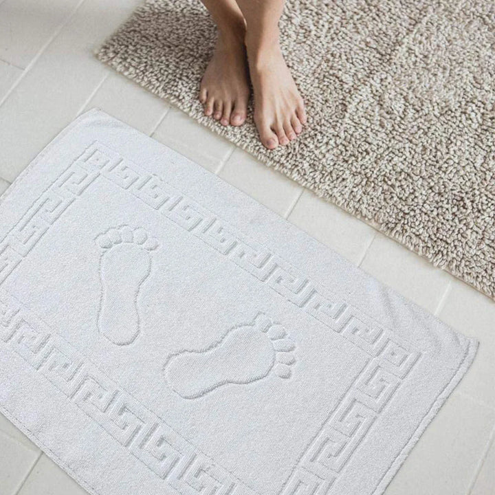 White Bath Mat