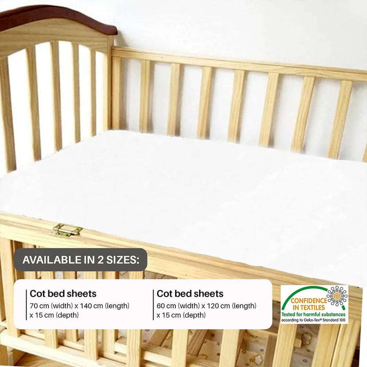 fitted cot bed sheet