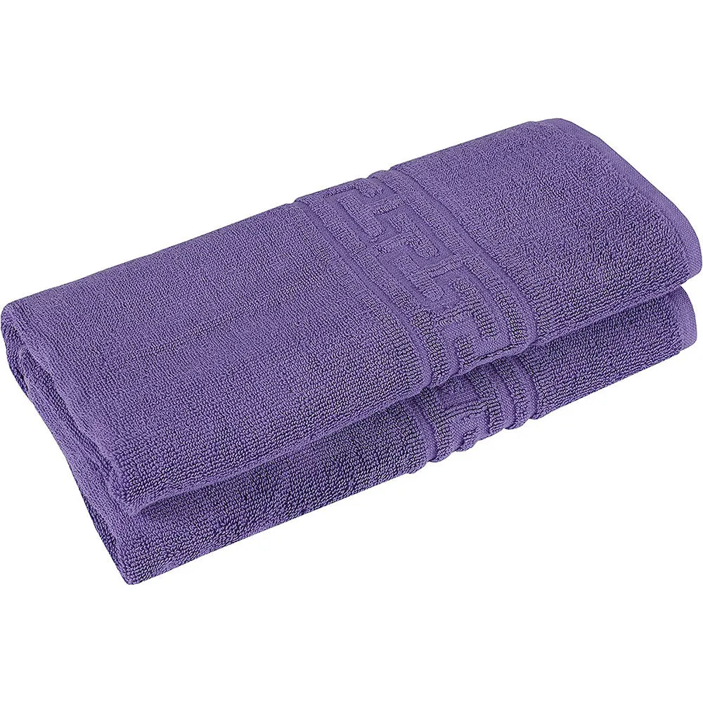  Egyptian Cotton Towels - 600 GSM Purple