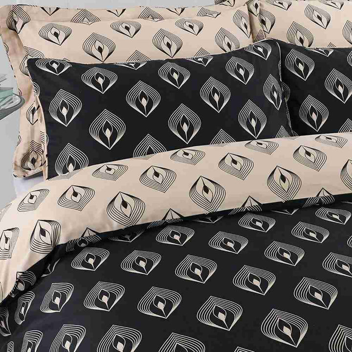 Egyptian cotton duvet set with elegant lantern design