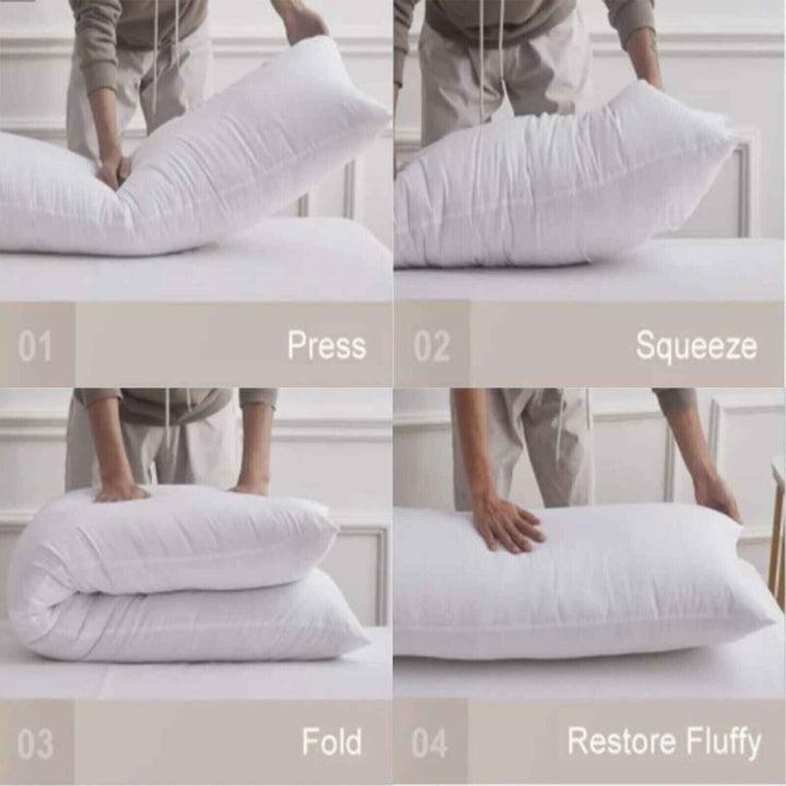 Extra Filled Bolster Comfort Pillow