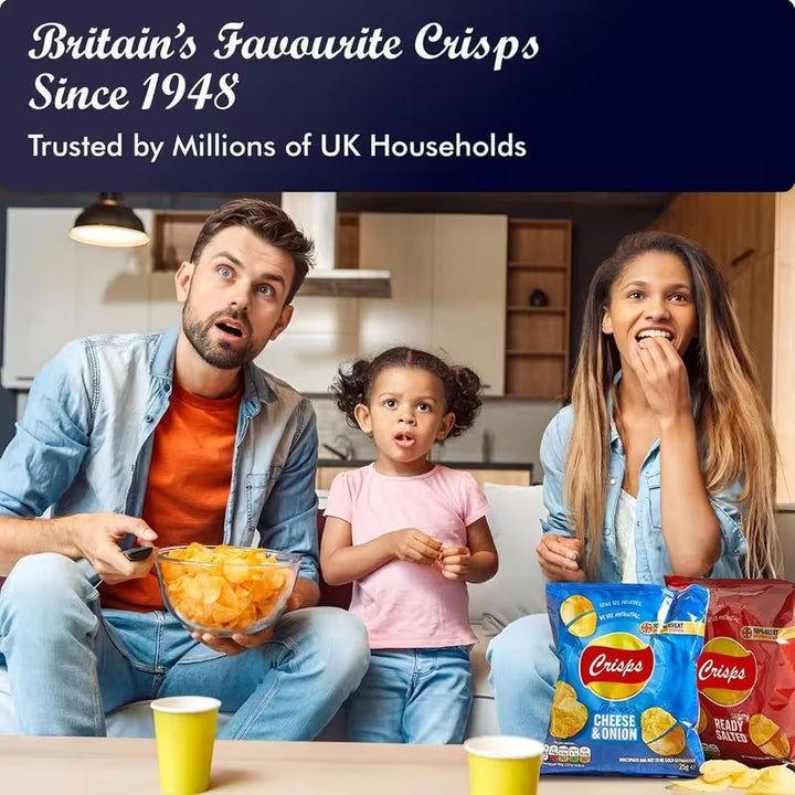 Giant Crisps Multipack Box 66 x 25g Assorted Walkers Pack – DTEX HOMES