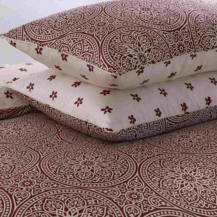 Julliet red luxury duvet cover set