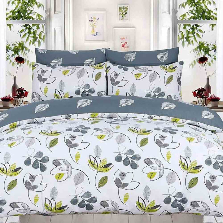 Luxurious 220 Thread Egyptian Cotton Duvet Cover Set - Bloom Multi Printing