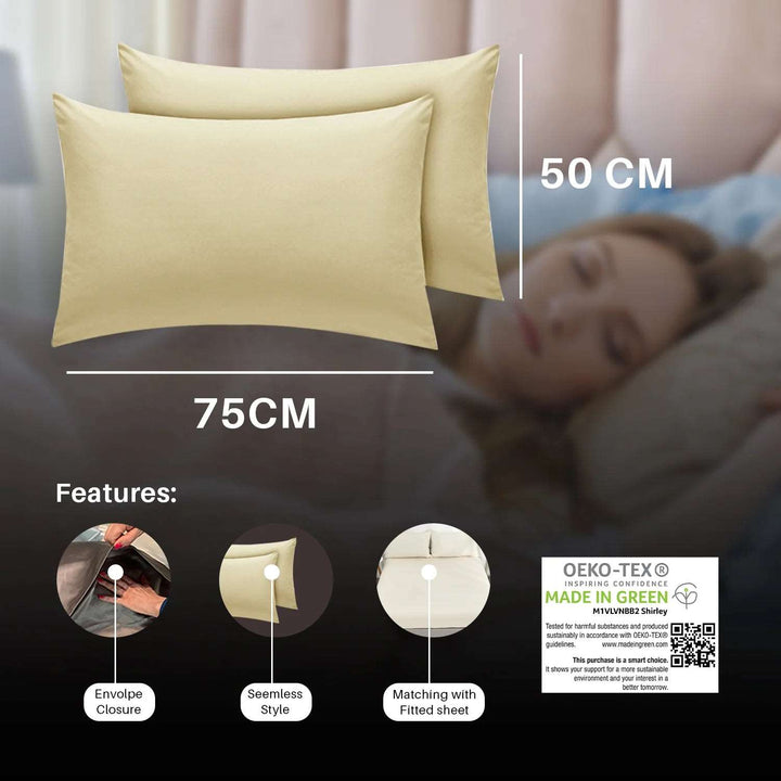 Beige Pillow Cases