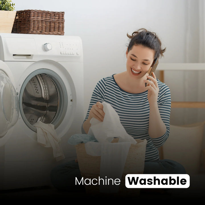 Machine washable mustard fitted sheets for easy maintenance