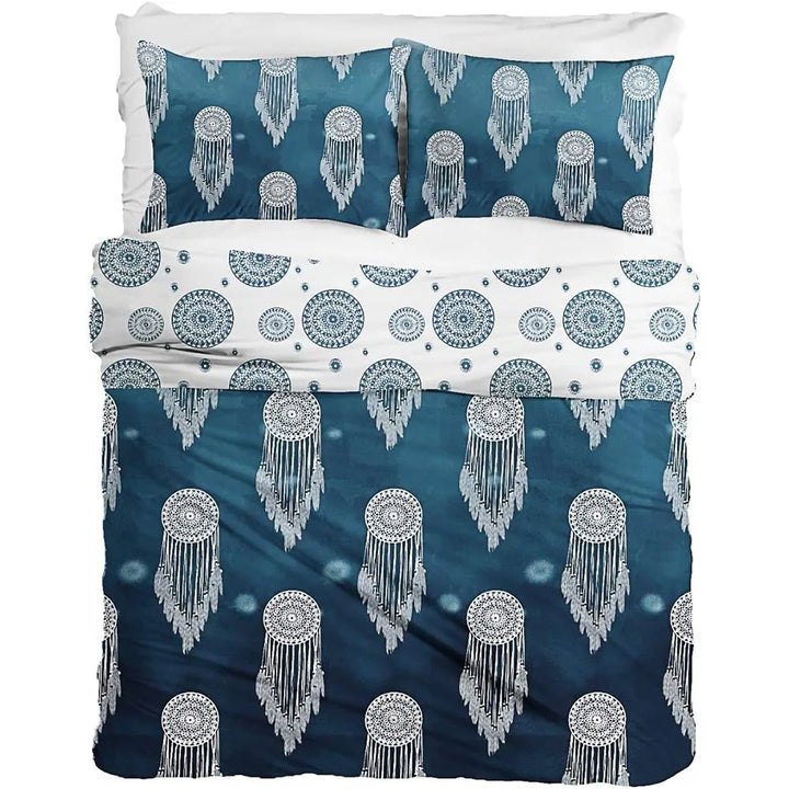 Sleep Tight with a Reversible Polycotton Duvet Cover Set - Dream Catcher