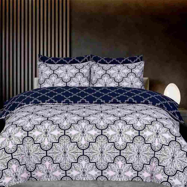 Stylish Egyptian Cotton Duvet Cover Set - 200 thread count - Chabba