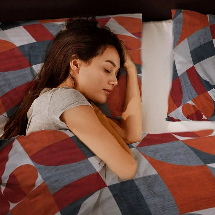 best cotton duvet cover sets with patterns