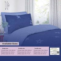 cotton double bedsheet blue star