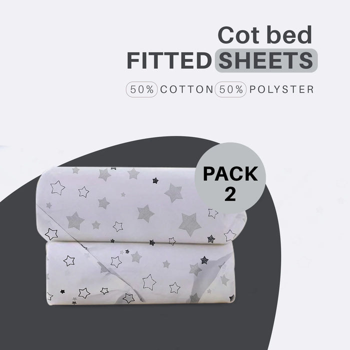 cot bed fitted sheets