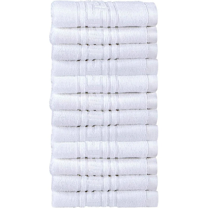 100% Egyptian Cotton White Towels