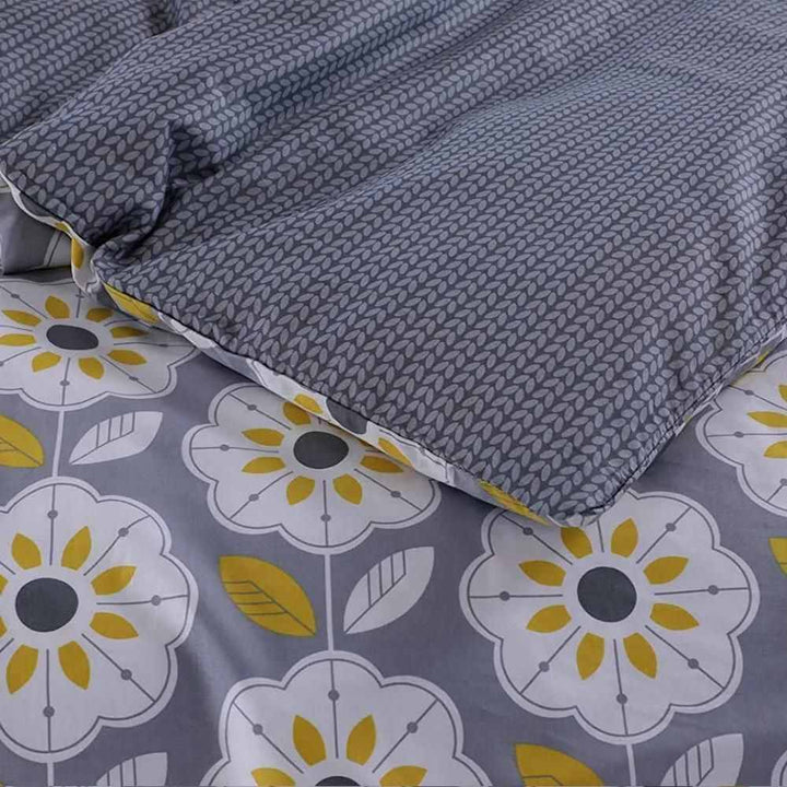 daffodil pattern Egyptian cotton bedding