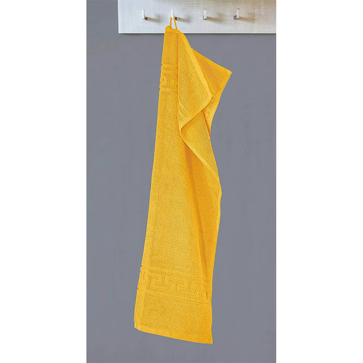 mustard 100% Egyptian Cotton towels uk