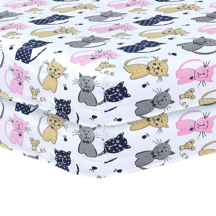fitted cot bed sheets