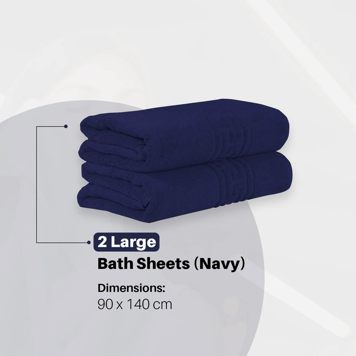 Egyptian Cotton 600 GSM Towels Set