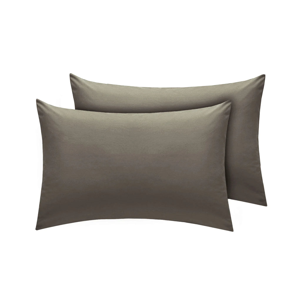 oxford pillow cases grey