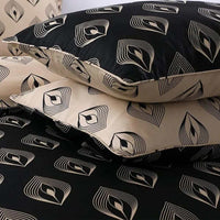 premium egyptian cotton black duvet sheets