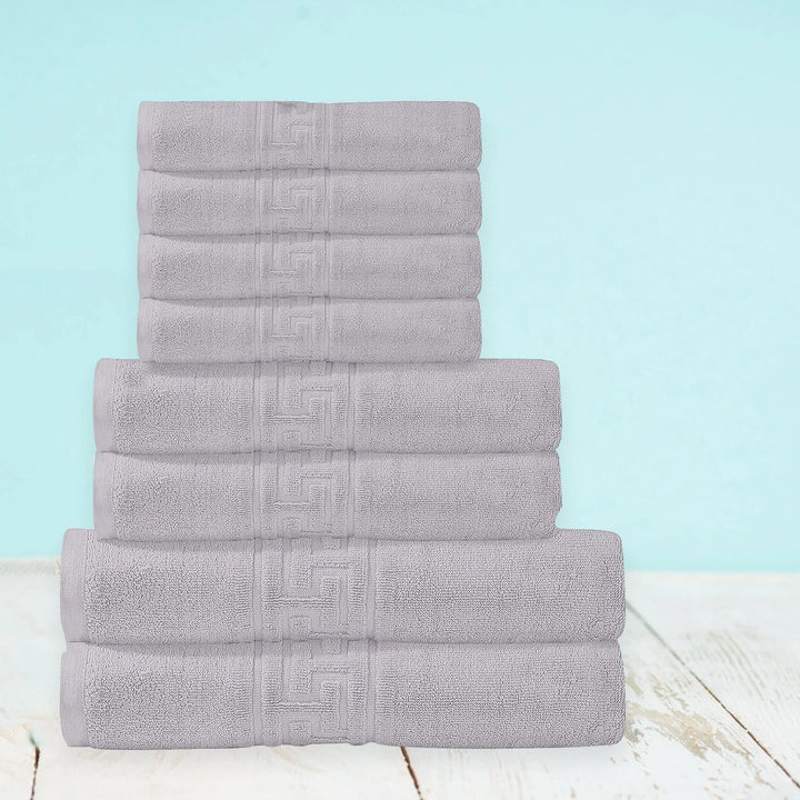 Luxury 8 Piece Bale Set 100% Egyptian Cotton Towel 4 Face, 2 Hand & 2 Bath Towel DTEX HOMES