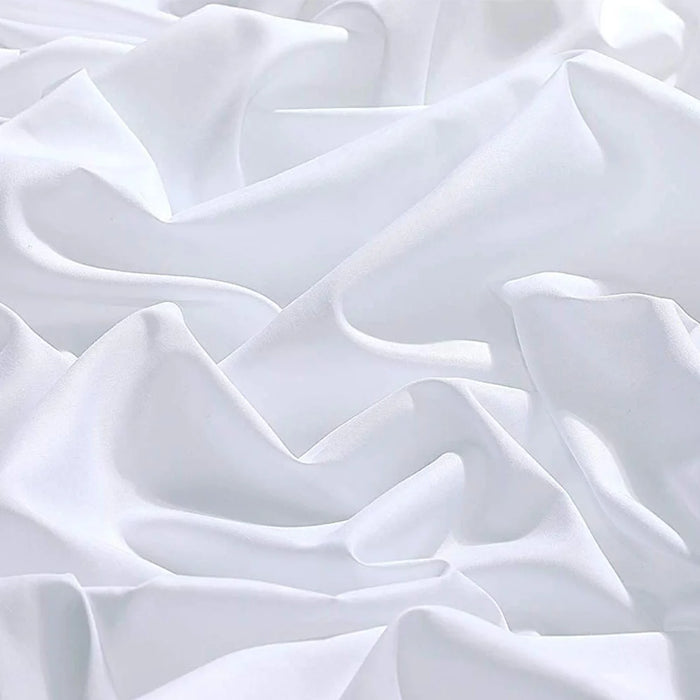 White Microfiber Pillow Cases,