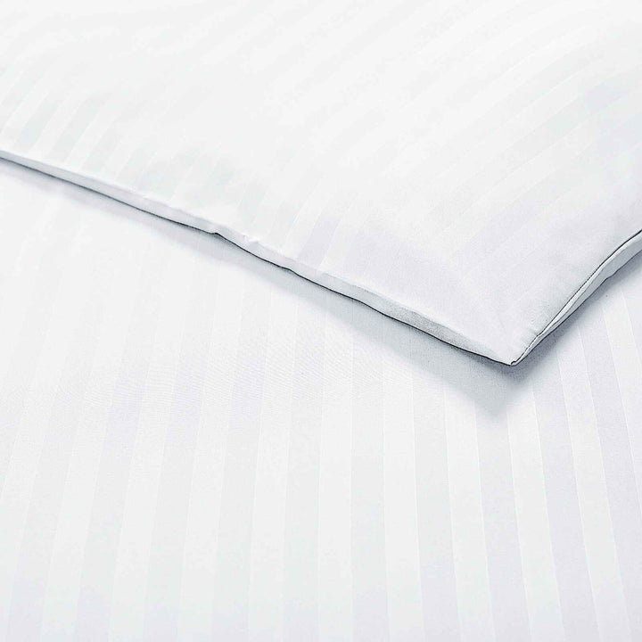 top-rated Stripes Bedding Set - White with duvet cover