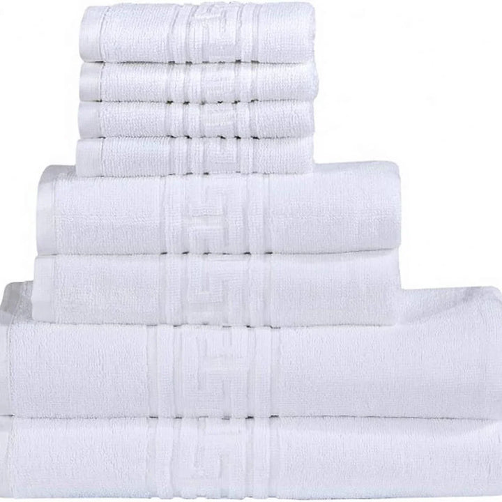 Luxurious Egyptian Cotton White Towels