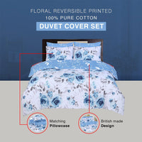 100 cotton duvet cover set